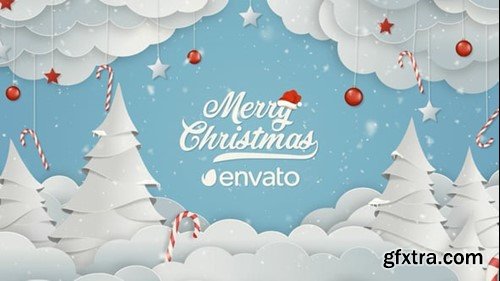 Videohive Christmas Logo Winter Snow 24978089