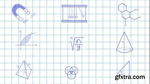 Videohive Hand Drawn Education Elements 39186185