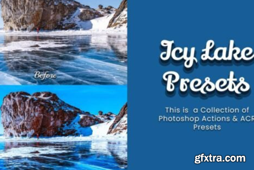 30 Icy Lake Photoshop Bundle