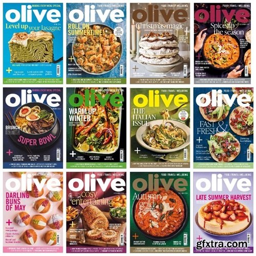 Olive Magazine - Full Year 2024 Collection