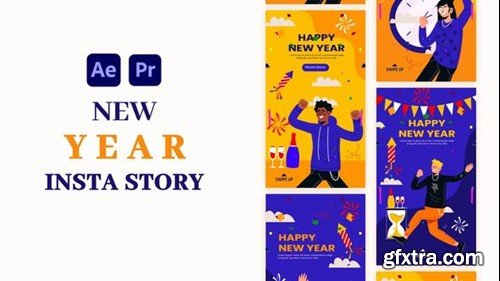 Videohive New Year Instagram Story 55692923