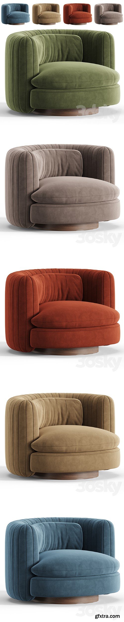 Vivienne Armchair by Soho Home