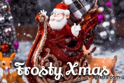 30 Frosty Xmas Photoshop Bundle