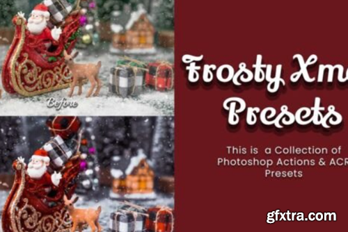 30 Frosty Xmas Photoshop Bundle