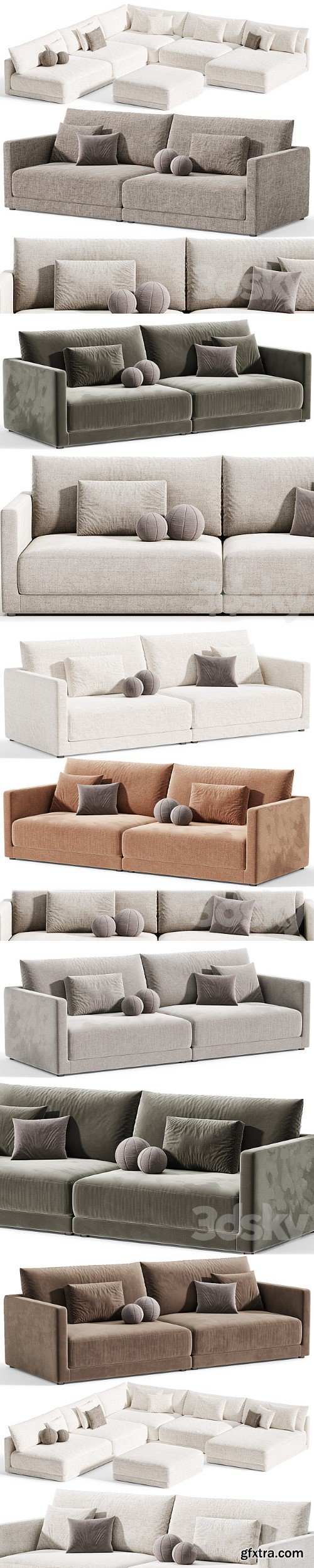 Blanche Katarina Corner Sofa By Blanche