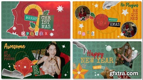 Videohive Christmas Slideshow Opener 55698463