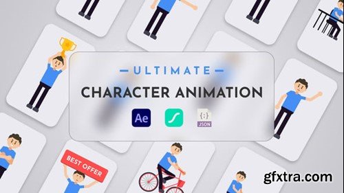 Videohive Ultimate Character Animation Pack 54239374