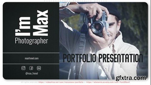 Videohive Photographer Portfolio Opener 55712228