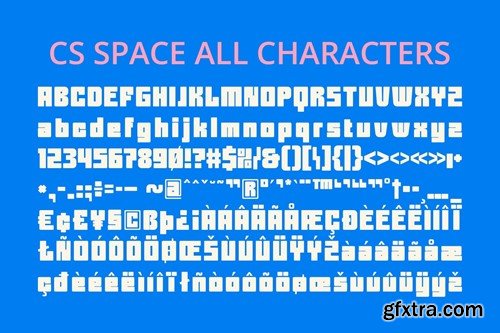 Space – Bold Font M66QDME