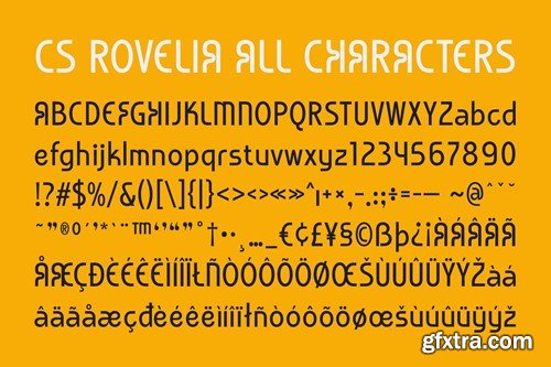 Rovelia – Modern Font 3ZEHAA6