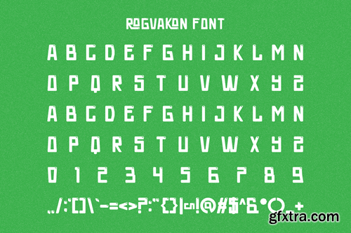 Rogvakon - Bubble Soft Font JWLGBFA