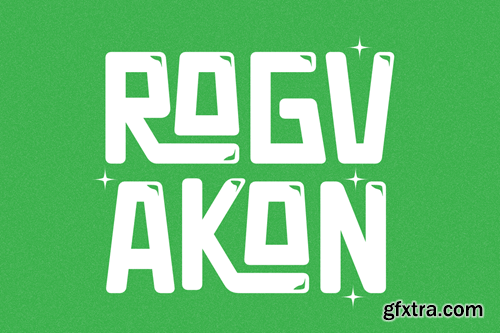 Rogvakon - Bubble Soft Font JWLGBFA