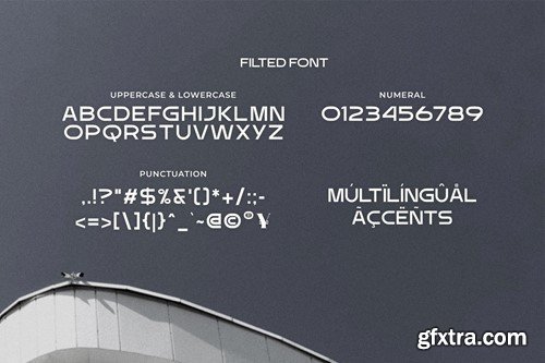 Filted - Modern Display Sans 4TYVG4E