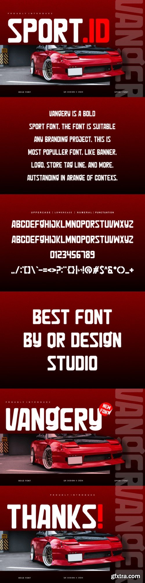 Vangery Font