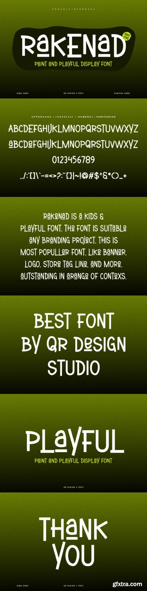 Rakenad Font