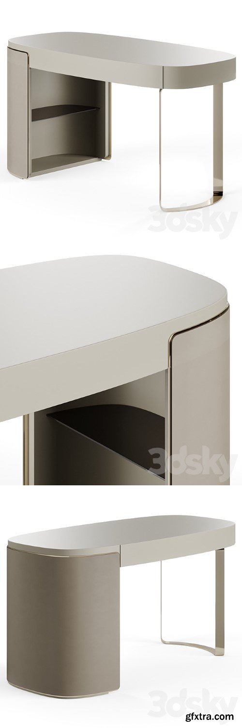 Luxlucia Casa Edge Dressing Table