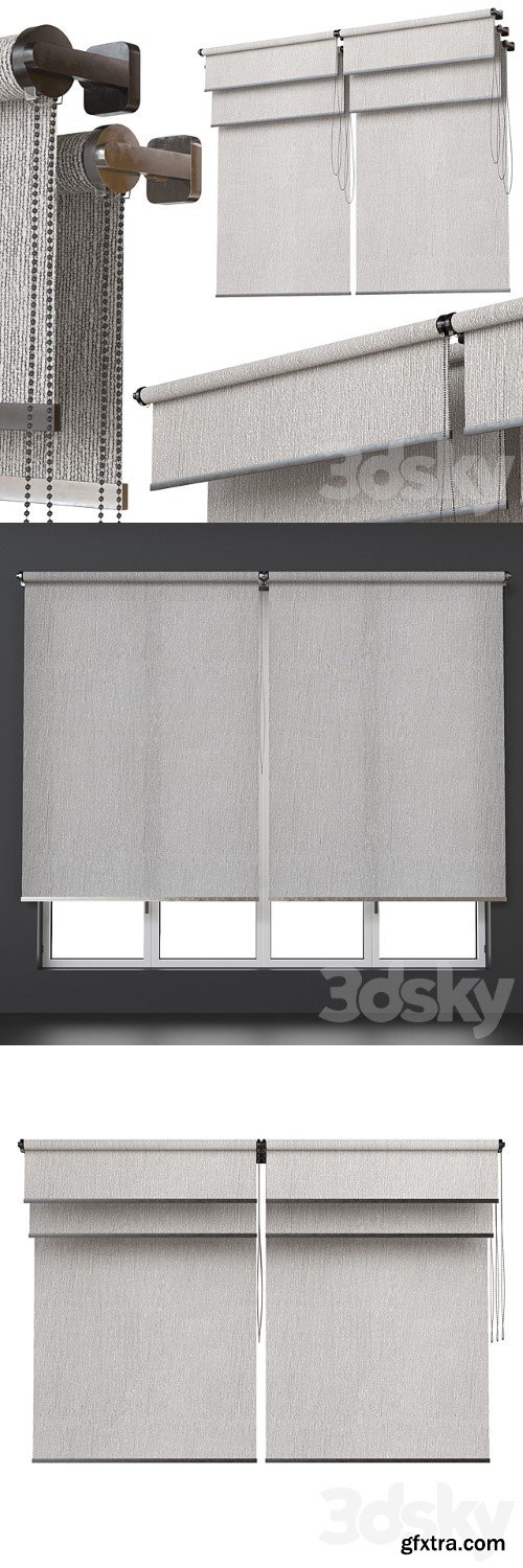 Roller Blinds Set 10