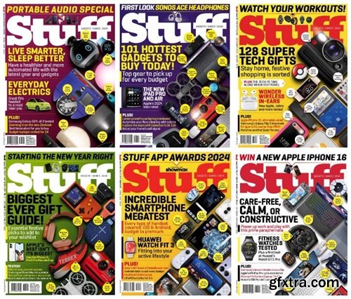 Stuff Magazine South Africa - Full Year 2024 Collection