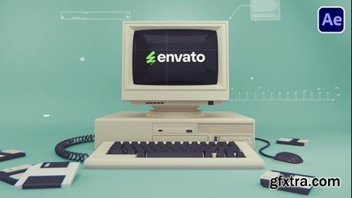 Videohive Old Computer Logo 55715042