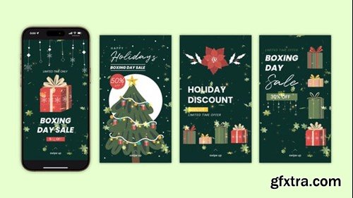 Videohive Boxing Day Sale Instagram Story 55716676