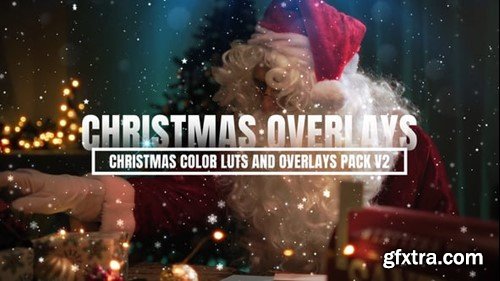 Videohive Christmas Color Luts And Overlays Pack V2 55698731