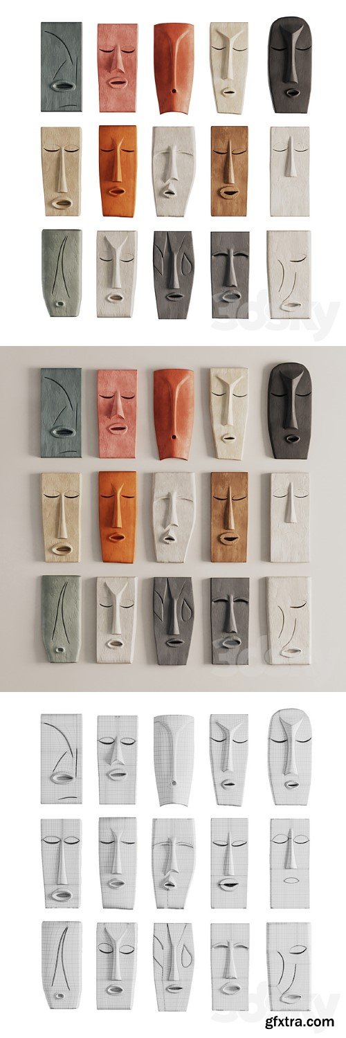 Wall Decor Mask