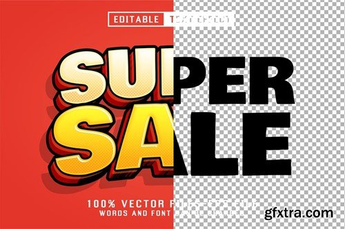 Super Sale 3d Text - Editable Text Effect VHYSR2X