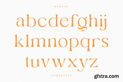 Kagnue - Modern Classy Serif Font BDDR772