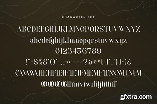 Cathez Elegant Serif Font QBVEV9L