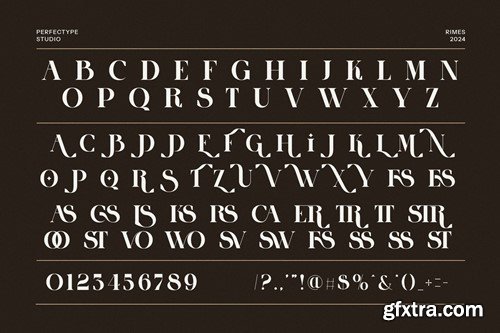 Rimes Elegant Serif Font DU5XZUA