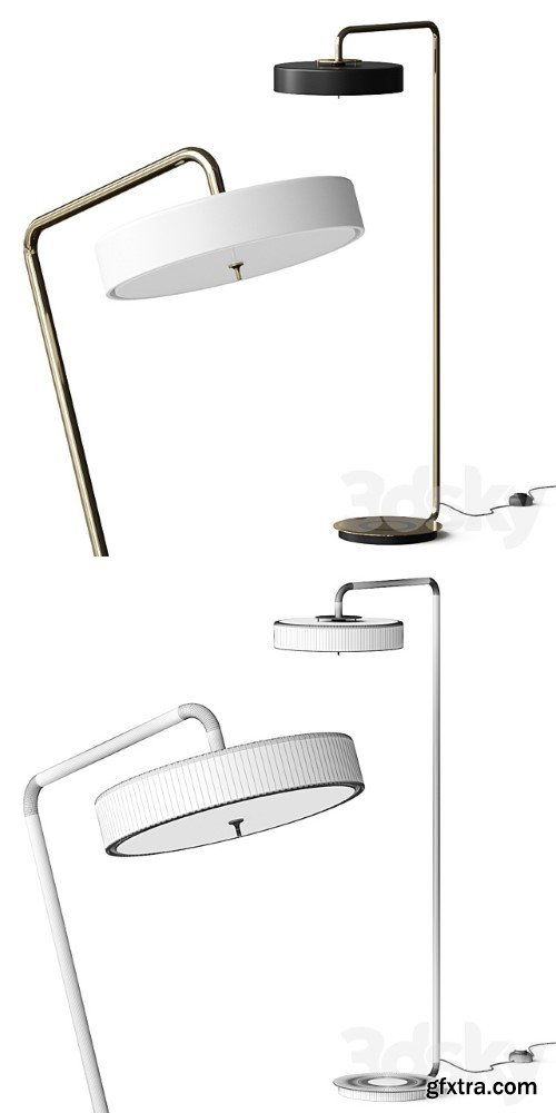 Modest by Cosmo Floor Lamp