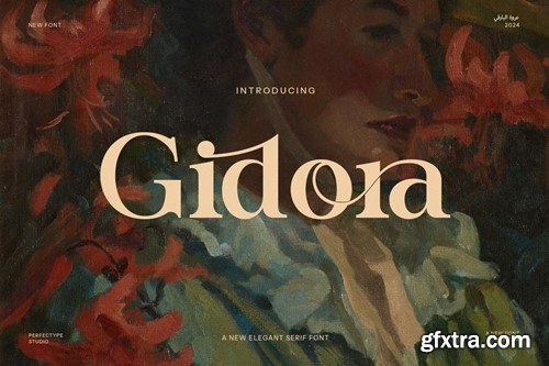 Gidora Elegant Serif Font QUDZXA7