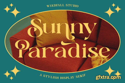 Sunny Paradise - Decorative Serif Typeface RY28E7T