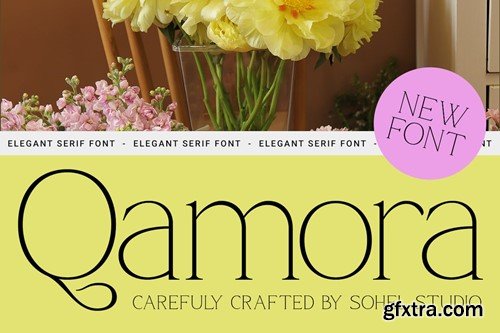 Qamora - Elegant Serif Font YKJLL6K