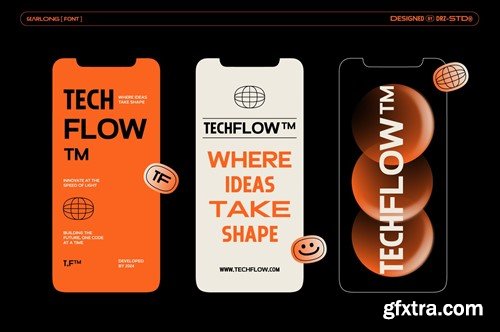 Gearlong – 3 Width Modern Sans Font JUXZVYY