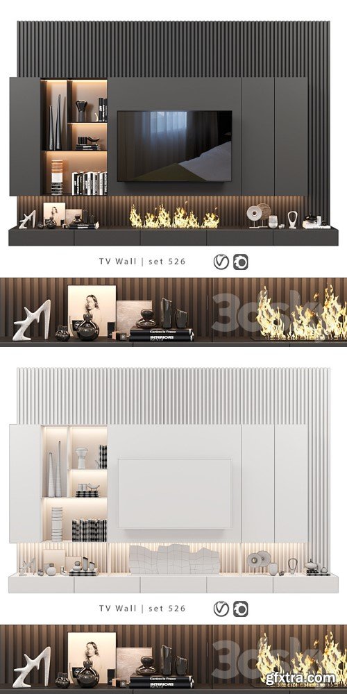 TV Wall Set 526