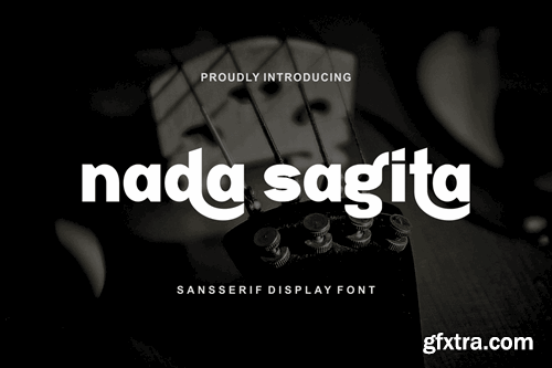 Nada Sagita - Sans Serif Display Font C4CCLVA