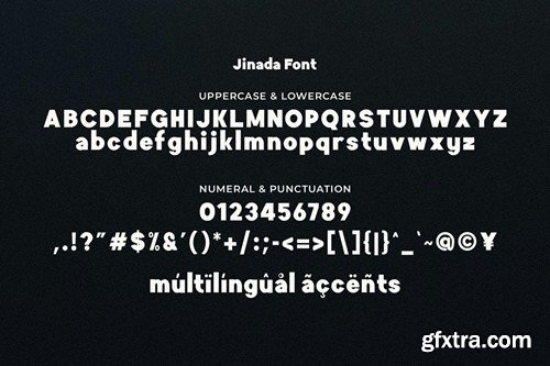 Jinada - Display Sans Serif TBBCLXC