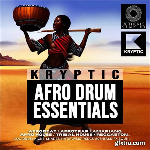 Aetheric Samples Kryptic Afro Drum Essentials