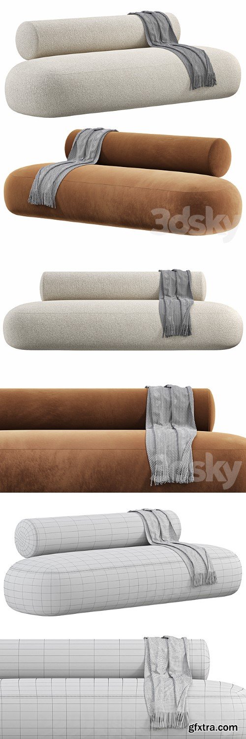 HIPPO SOFA BOUCLE by Norr11