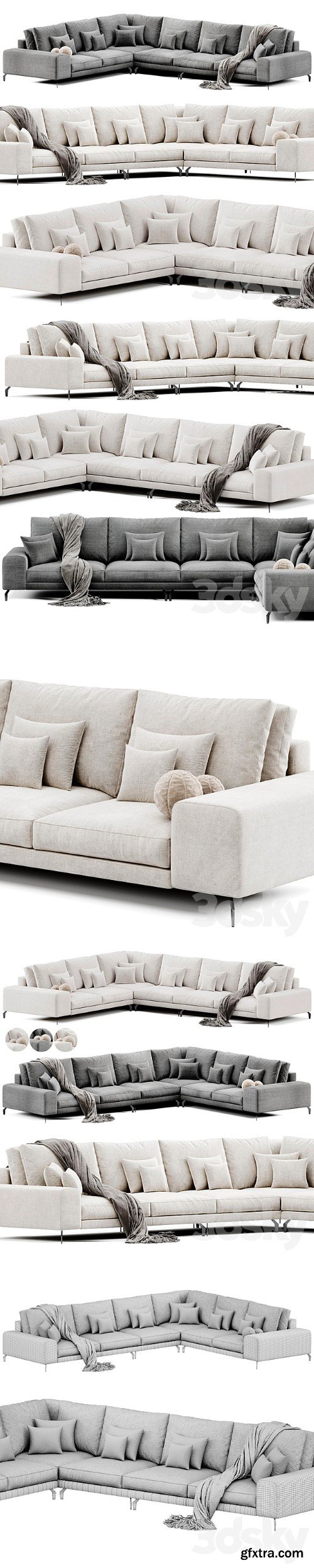 Manhattan Sofa By Bizzarto