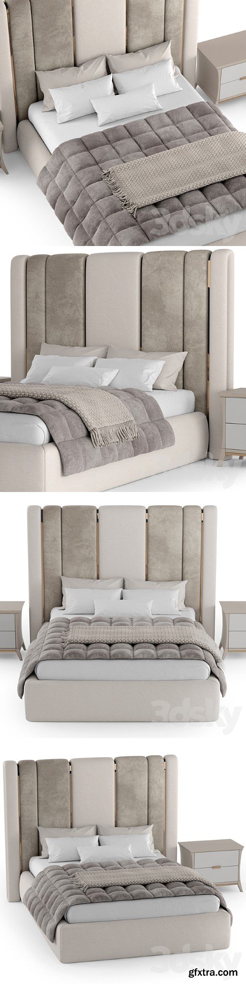 Bed Corte Zari Rubens