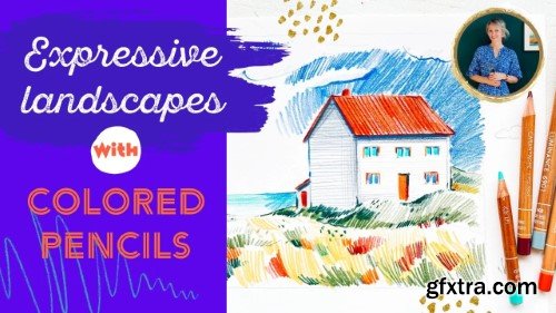 How to Create Lively Landscape Sketches with Colored Pencils