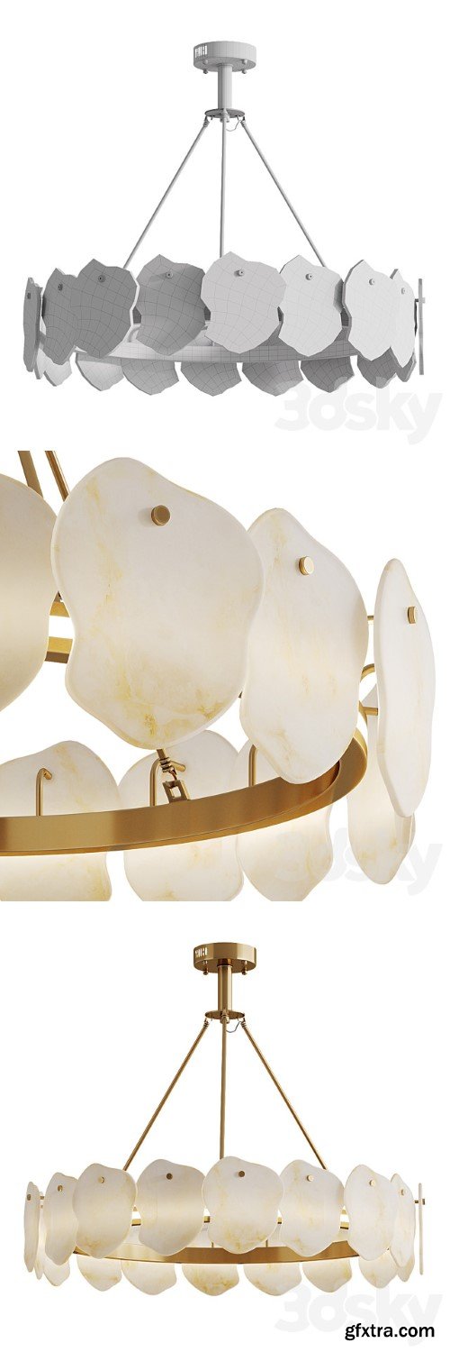 Chandelier Marble Lucretia