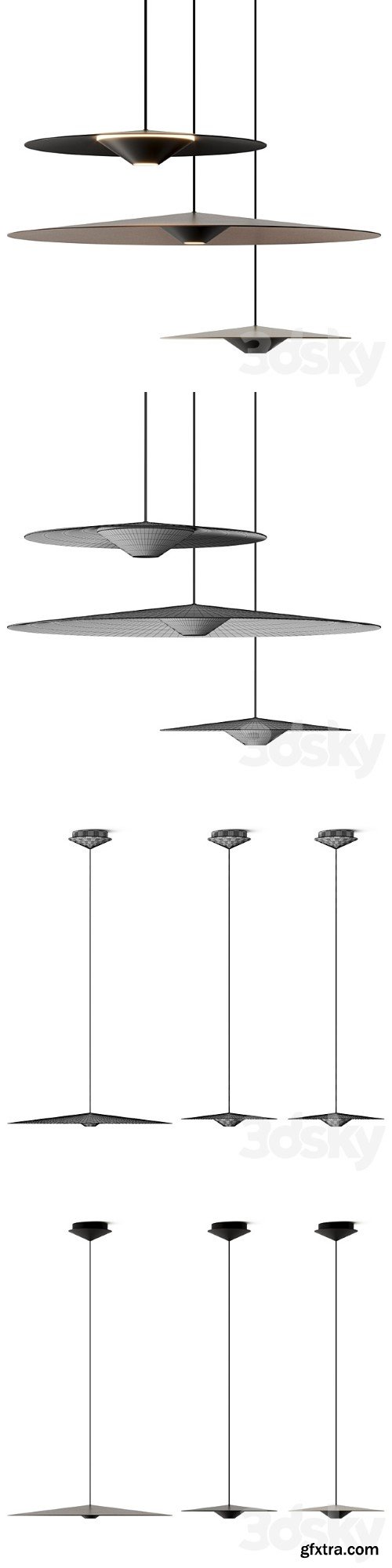 Diesel With Lodes UFO Pendant Lamps