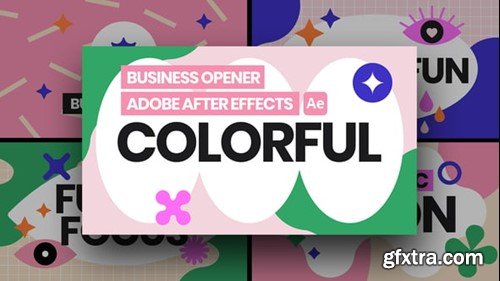 Videohive Colorful Business Opener Ae 55771273