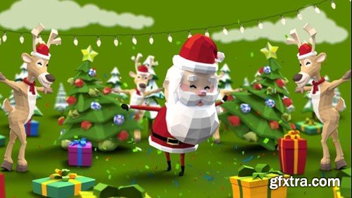 Videohive Christmas Dance Greetings 2025 55756319