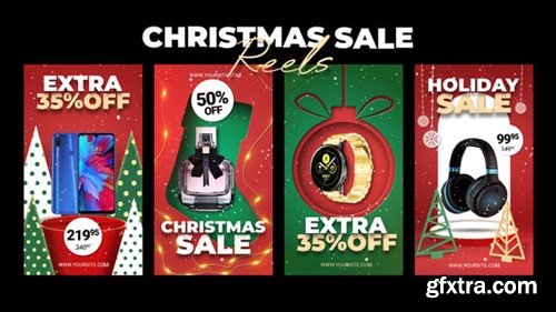 Videohive Christmas Sale Reels 55754384