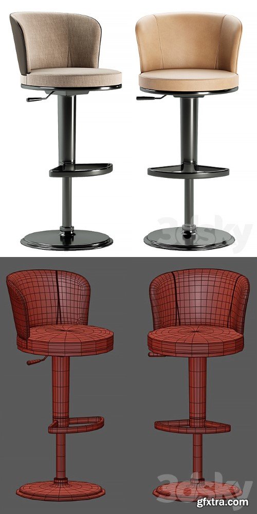 Giorgetti Bar Stool Ode