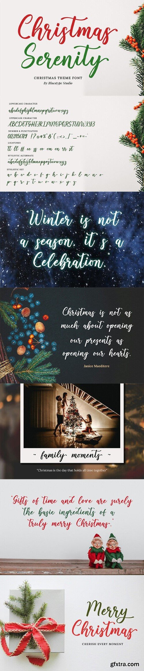 Christmas Serenity Font